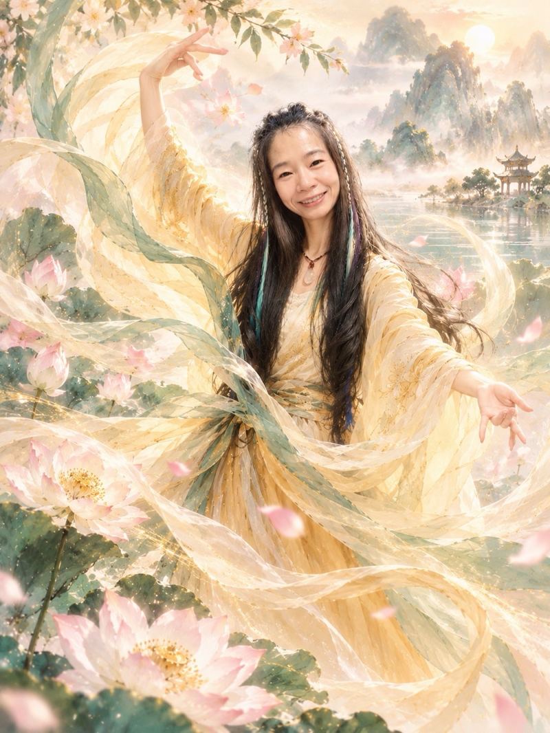 禪舞舞姿
